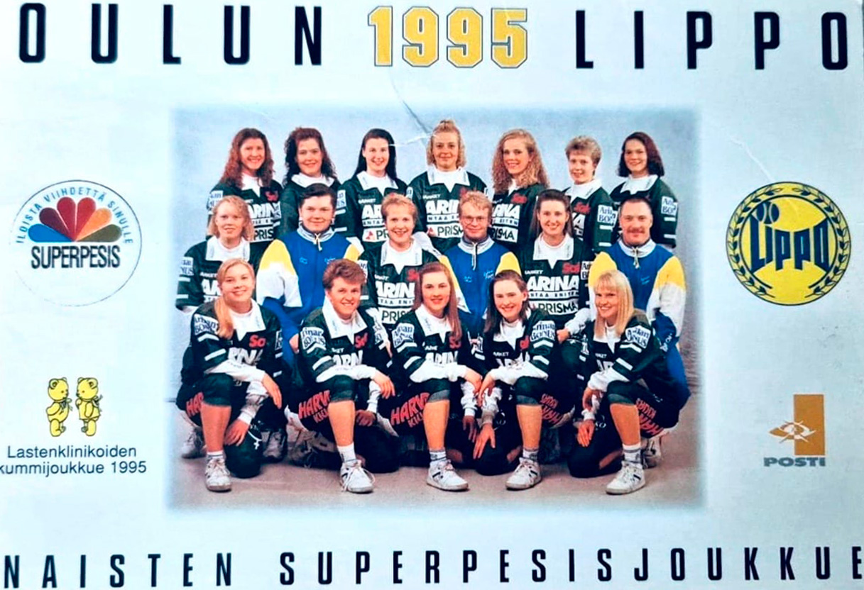 30-vuotias Suomenmestarijoukkue saapuu Raksilaan