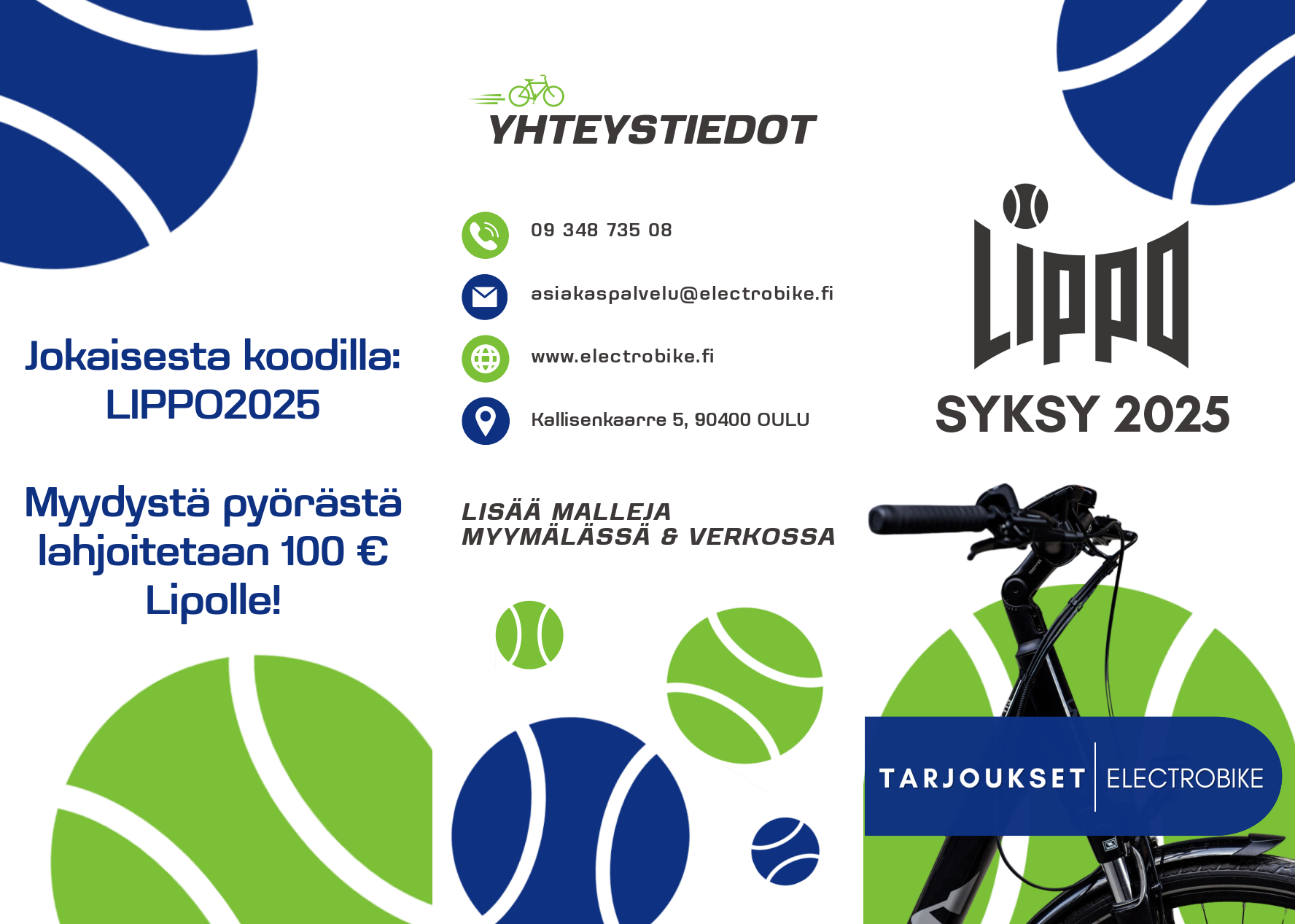 Yhteistyökumppanimme Electrobike – sähköpyörät yrityksille ja työntekijöille